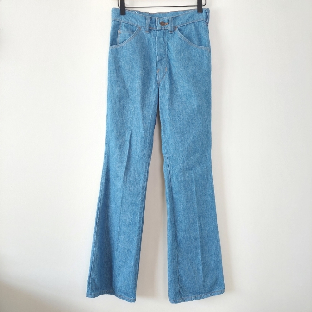 Vintage Big Yank High Waist Flare Leg Jeans, Waist 28